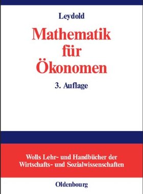 【预售】Mathematik Fur Okonomen