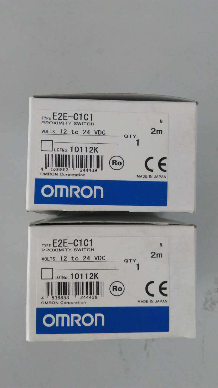 E2E-C1C1现货正宗进口OMRON近接开关E2E-C1C1/假货金属管壁很薄