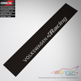 sticker Windscreen decal大众前档车贴纸贴花 Racing Volkswagen