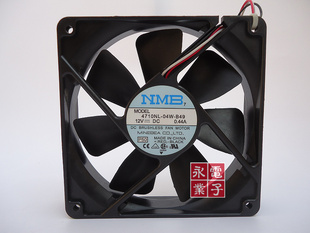 6503交换机风扇NMB 4710NL 12V 正品 0.44A 12025 H3C B49 原装 04W