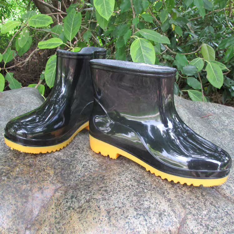 Chaussures - bottes caoutchouc homme - semelle tendon - Ref 961017 Image 1