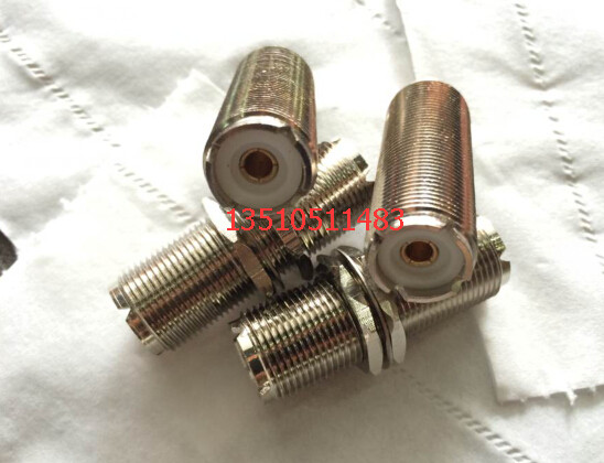 UHF-KKY射频同轴50欧固定车载连接器 高频SL16直通 M