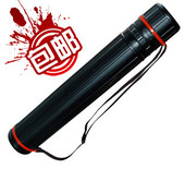 大号加粗可伸缩画筒 海报筒学生写生便携加长塑料画筒 画纸收纳筒