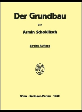 【预售】Der Grundbau: Handbuch Fa1/4r Studium