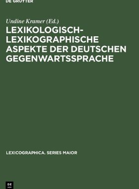 【预售】Lexikologisch-Lexikographische Aspek...