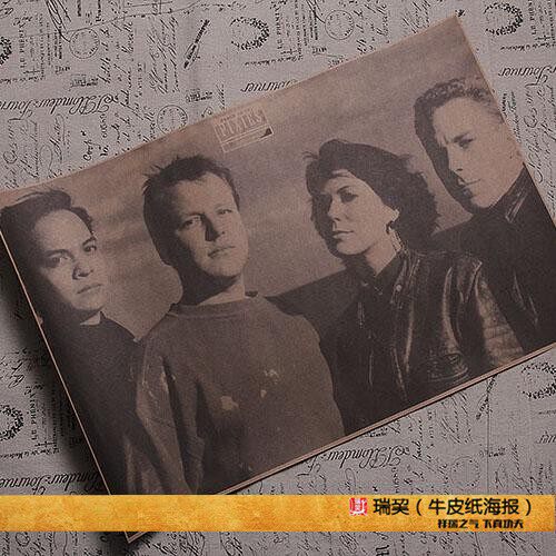 美国80年代摇滚乐队 小妖精乐队海报the pixies 冲浪摇滚独立音乐