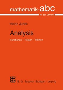 【预售】Analysis: Funktionen Folgen Reihen