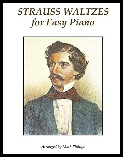 【预售】strauss waltzes for easy piano