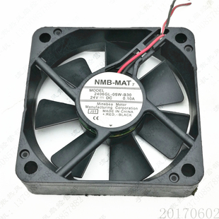 变频器 风扇 05W 0.10A 6015 24V 2406GL B30 静音 NMB 6CM MAT
