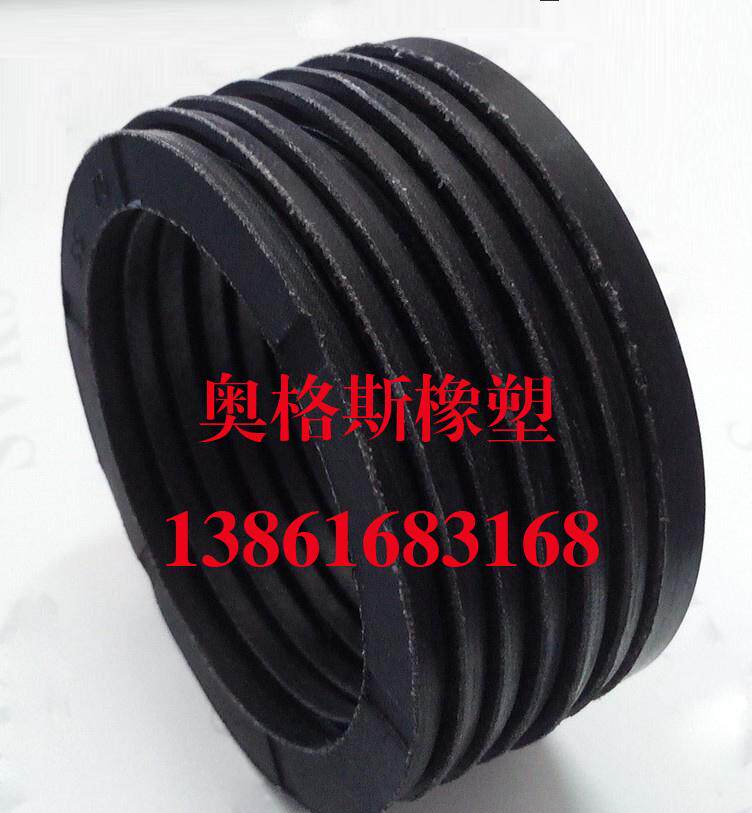 液压油缸 进口V型黑色橡胶夹布组合密封圈780*830耐油耐压油封