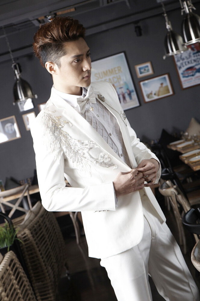 Costume homme en polyester pour Quatre saisons - Ref 1564630 Image 1