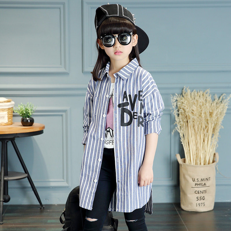 Chemise fille à manche longue - Ref 2085760 Image 4