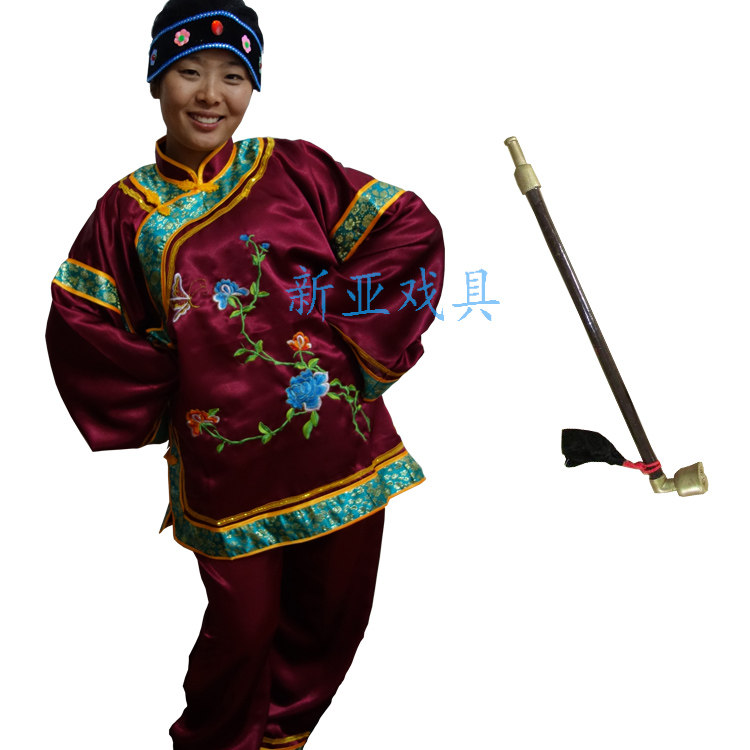 戏剧媒婆服装媒婆演出服装地主婆服装媒婆衣服老太太丑婆服装