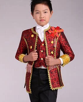 欧洲女童宫廷风英国舞台演出服