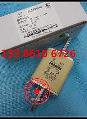上海飞灵 NT2-160A200A250A熔断器 保险熔芯AC500V690VDC440V