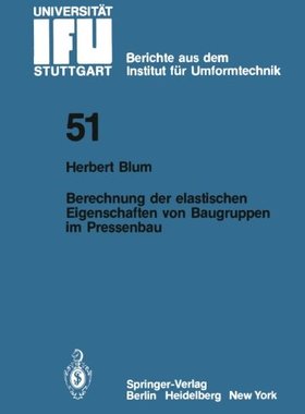 【预订】Berechnung Der Elastischen Eigenscha...