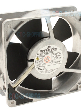 全新原装育良 STYLE FAN US12D23 12038 230V 16/15W铝机散热风扇