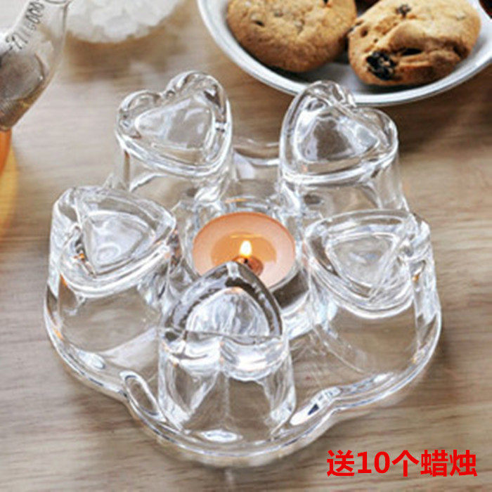 玻璃底座玻璃花茶壶加热底座 蜡烛温茶炉 暖杯器保温器煮茶器