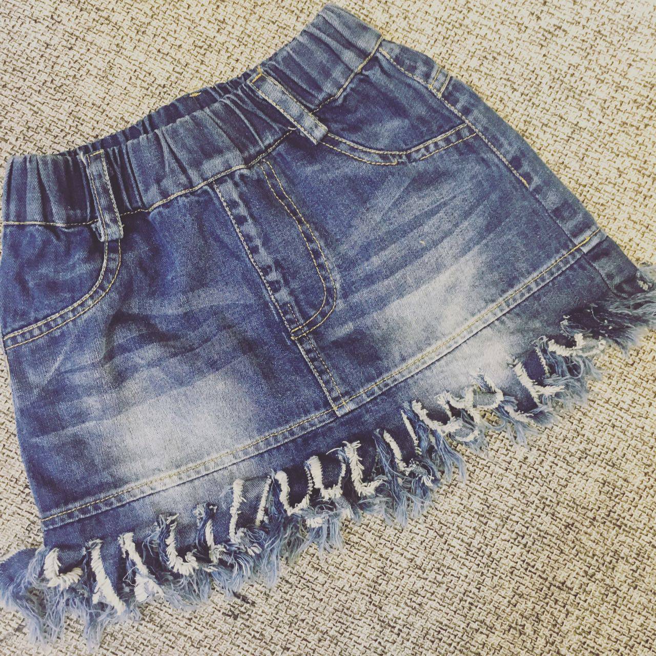 Jupe fillette en toile - Ref 2051499 Image 1