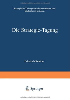 【预售】Die Strategie-Tagung: Strategische Ziele Syste...