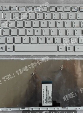 适用SONY PCG-61911T PCG-61912T PCG-61A11T PCG-61A12L键盘黑色