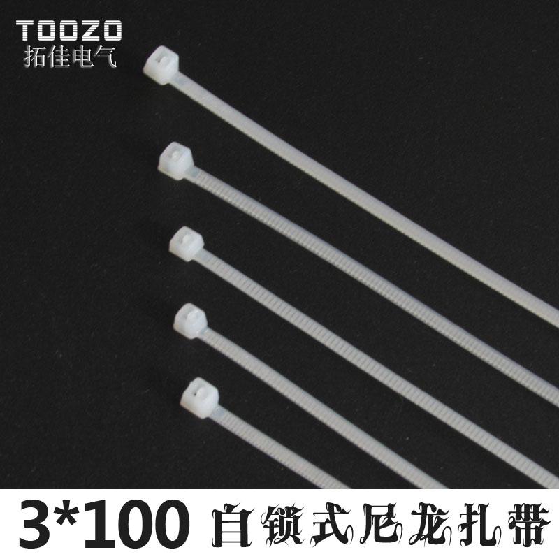 扎带 带宽：2.5mm，长度100mm