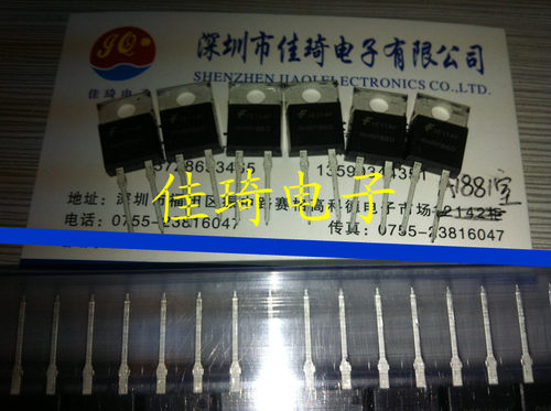 直插全新原装仙童RHRP860  TO-220-2 全新原装现货可直拍
