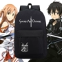 Sword Art Online Bao quanh Anime Schoolbag SAO Kiryu Asuna Ba lô Trường trung học - Carton / Hoạt hình liên quan hình nhãn dán cute