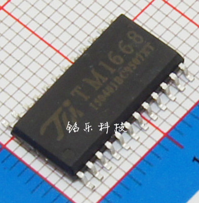 全新原装 SM1668 TM1668 SOP24 LED驱动控制专用芯片 量大价优