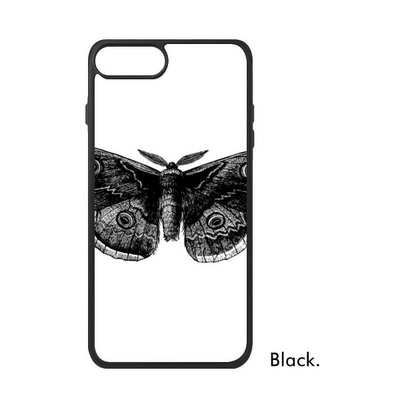 适用于iPhone色纸鸢蝴蝶剪影图案Xr手机壳max保护套678pro硅胶112