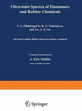 【预售】Ultraviolet Spectra of Elastomers and Rubber C...