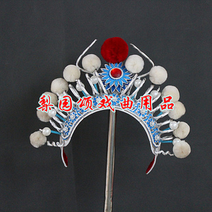 新款戏曲舞蹈头饰传游湖断桥白素贞白娘子手工制作均码青白蛇额子