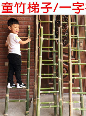 儿童玩具一字梯幼儿园爬梯直梯子