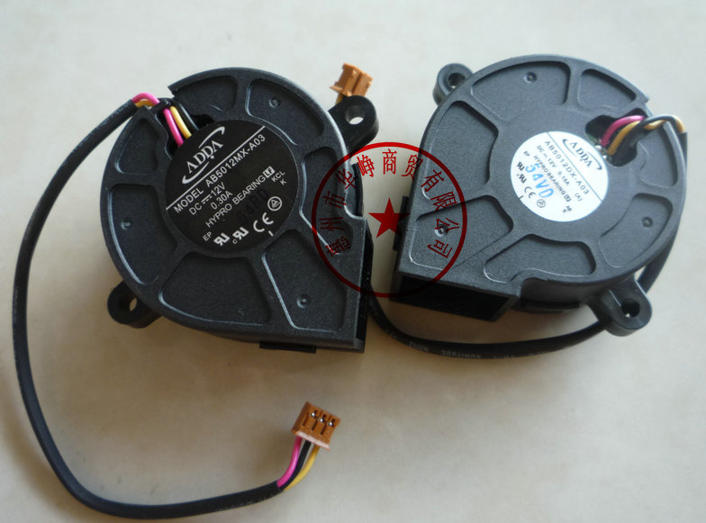 全新ADDA 5025 12V AB5012MX-A03 AB5012DX-A03散热风扇
