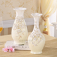 陶瓷花瓶客厅餐桌水培插花花器结婚喜庆现代简约欧式 高端精致摆件
