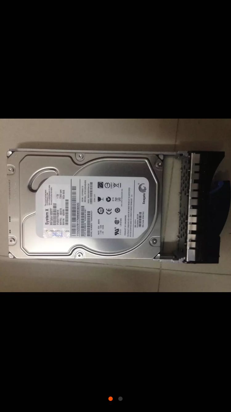 IBM 42D0777 42D0778 1TB 7.2K SAS 3.5寸 全新盒装 硬盘 3年保