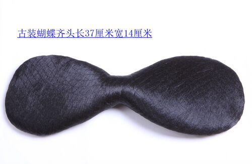 批发影楼古装假发新娘造型盘头舞台走秀格格齐头演出影视齐头板