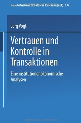 【预售】Vertrauen Und Kontrolle in Transaktionen: Eine...