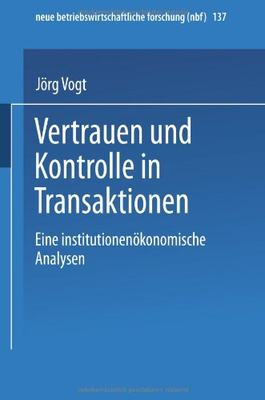 【预售】Vertrauen Und Kontrolle in Transaktionen: Eine...