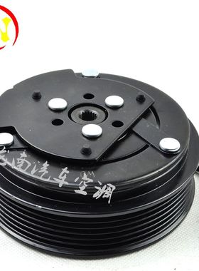 BGKT适用欧曼车型K21汽车空调压缩机冷气泵电磁离合器吸盘皮带轮