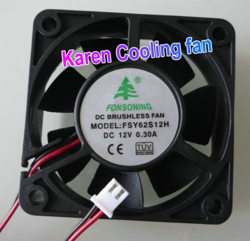 全新原装FONSONING 6020 12v 0.3a FSY62S12H散热风扇HZDO热卖6cm