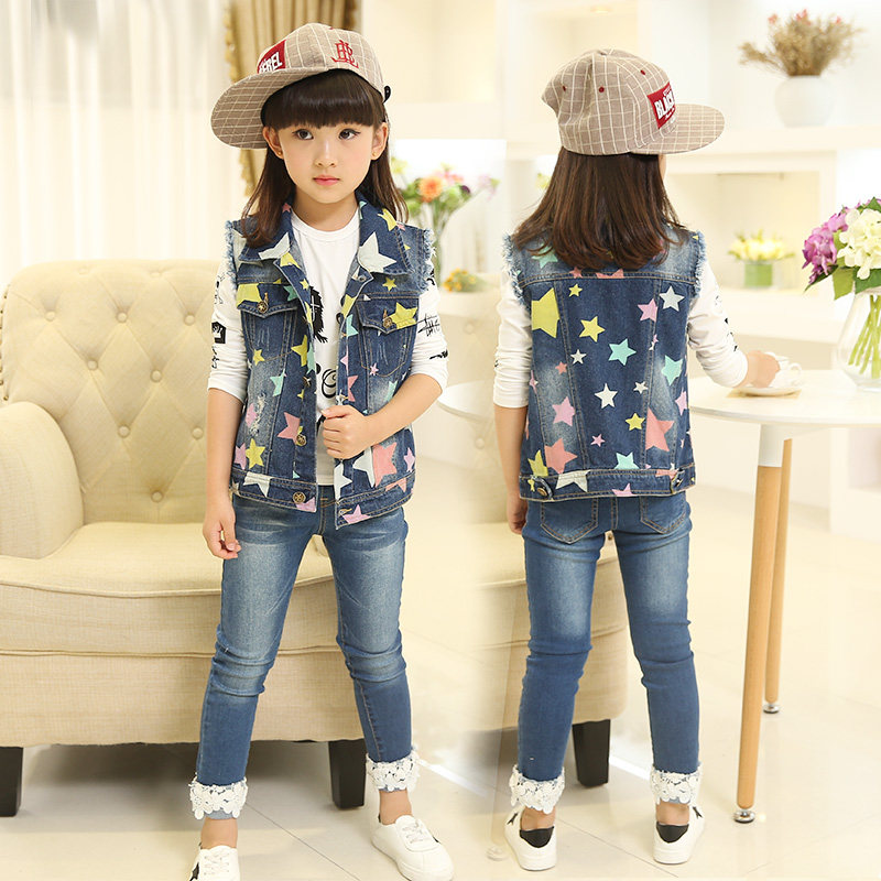 Gilet enfant en toile - Ref 2068250 Image 5