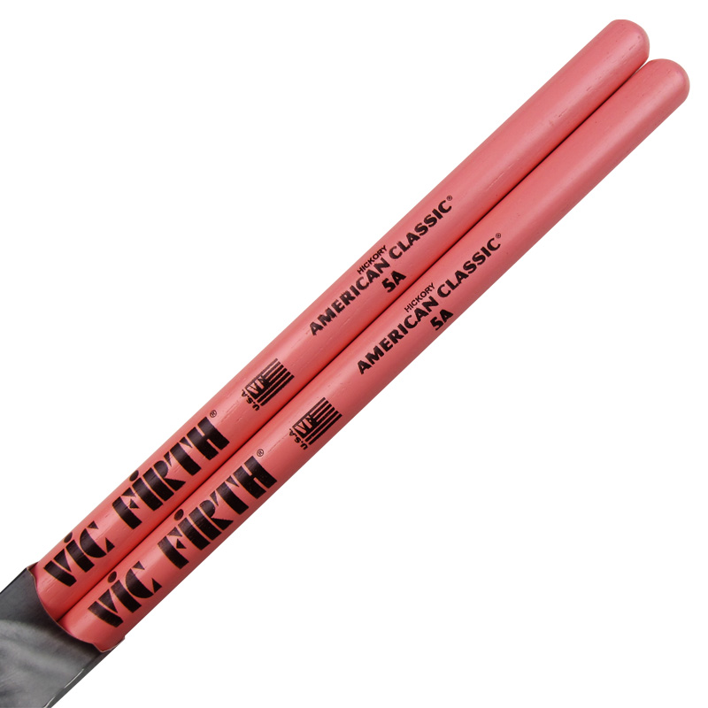 美产 Vic Firth 5A粉色 架子鼓 爵士鼓 鼓棒 鼓槌 鼓锤 鼓棍