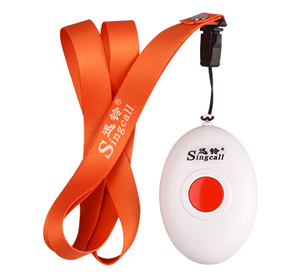 家用老人呼叫器孕妇病人无线护理电子紧急呼叫便携式移动呼叫器