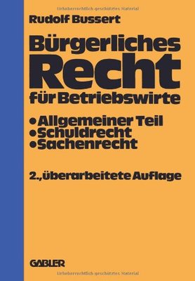 【预售】Burgerliches Recht Fur Betriebswirte: Allgemei...