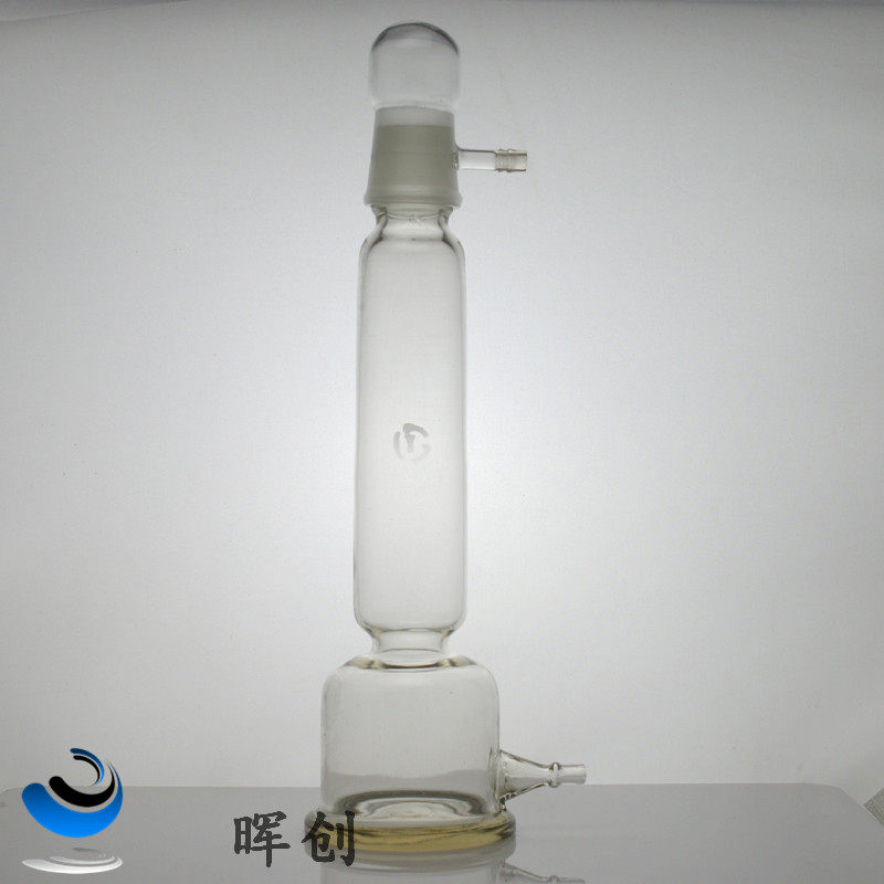 白色具塞玻璃气体干燥塔250 500ml干燥器 缓冲瓶