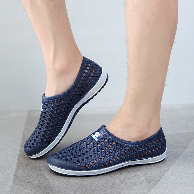 summer Sandals for men 2018 new pattern ventilation Crocs lovers Beach shoes leisure time Hollow The bird's nest non-slip Rain shoesin the Men's Shoes, Sandals  category - from Buy2taobao.com to provide professional Taobao agent buy service