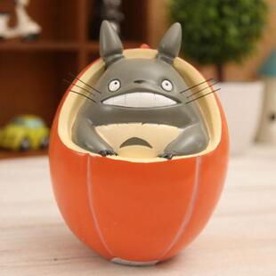 创意卡通可爱龙猫摆件手办生日礼物 宫崎骏龙猫存钱罐储蓄罐 包邮