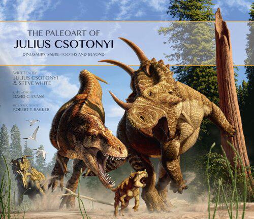 【预售】The Paleoart of Julius Csotonyi