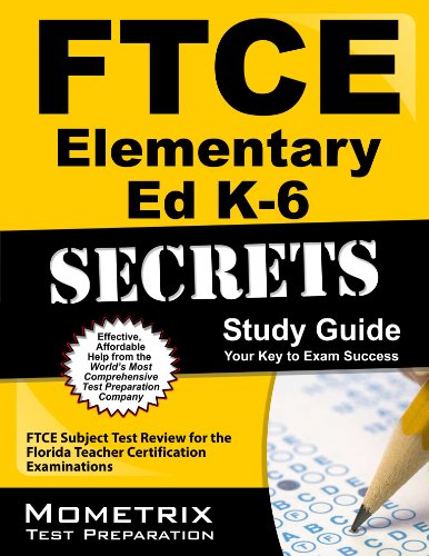 【预售】Ftce Elementary Ed K-6 Secrets Study Guide: Ft...